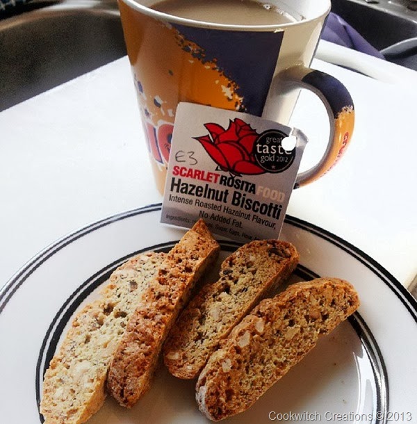 Hazelnut biscotti Hazelnut biscotti