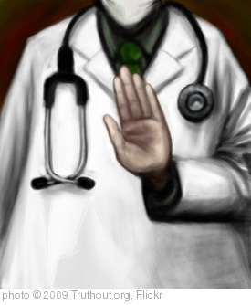 'Doctor Hand' photo (c) 2009, Truthout.org - license: http://creativecommons.org/licenses/by/2.0/