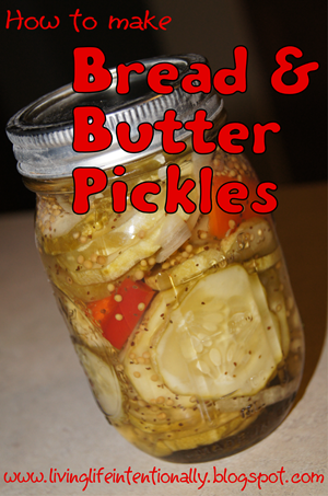 all recipes - Bread and Butter Pickle Recipe How to make Bread & Butter Pickles #recipes #gardening #realfood