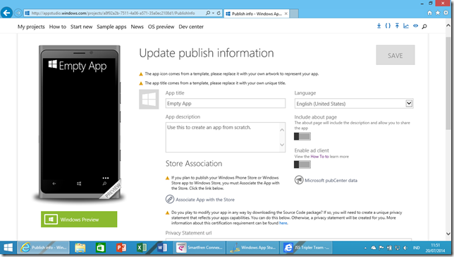 Windows App Studio: Membuat Aplikasi Windows dan Windows Phone dengan mudah. Windows App Studio: Membuat Aplikasi Windows dan Windows Phone dengan mudah.