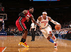 LeBron Debuts Two New Pairs at MSG Carmex iD & Grey PE lebron james nba 130301 mia at nyk 17 LeBron Debuts Two New Pairs at MSG Carmex iD & Grey PE