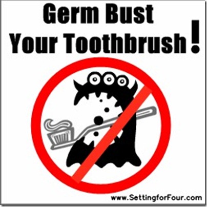 How to Clean Your SpinbBrush from Setting for Four #clean #tip #spinbrush #germ