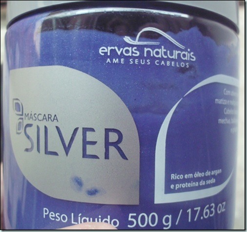 Mascara Silver Ervas Naturais