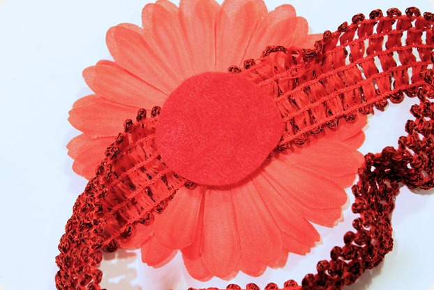 gerbera daisy headband diy