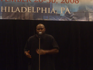A nasheed prior to the comedy routine