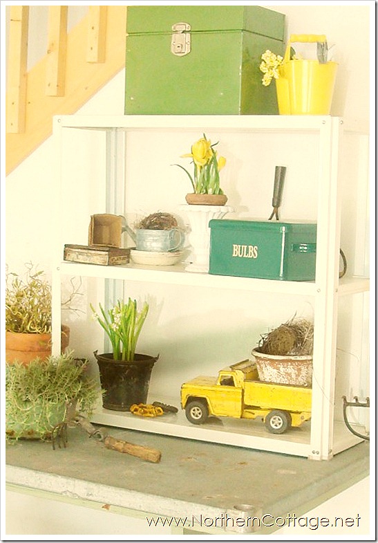 northern cottage potting table