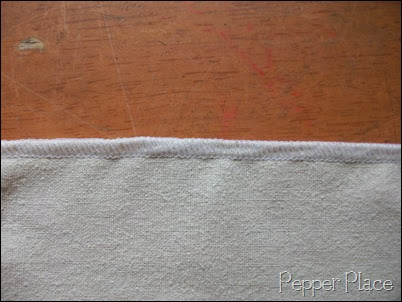 raw silk edging