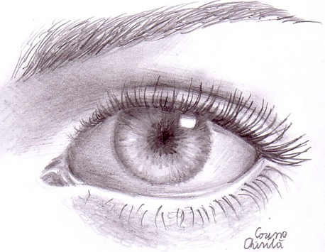 Ochi desenat in creion - Eye pencil drawing Ochi desenat in creion - Eye pencil drawing