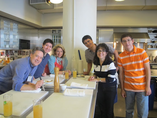 LSQ, CQ, and the Zajciw family from Michigan. From left: Paul, Paul, LSQ, CQ, Rachelle, and Nicholas
