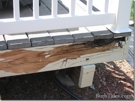Super rotten deck skirting Super rotten deck skirting