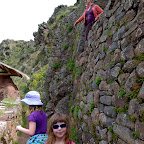 Dad and the kids find a shortcut jumping down 8 feet, but Trish isn't so sure...