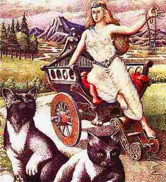 Freya And Brisingamen 2, Asatru Gods And Heroes