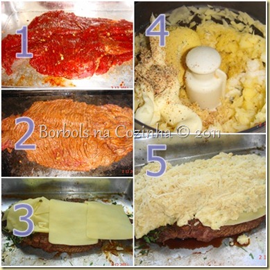 Fraldinha com Creme de Batata Fraldinha com Creme de Batata