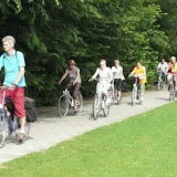 Fietstocht maandagochtend trimgroep, Waspik, 13-07-2009