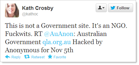 //qla.org.au/ Hacked by Anonymous for Nov 5th