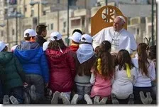 Papa Francesco a Scampia