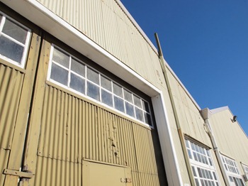 green doors