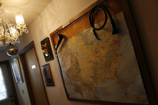 Much of the museums walls are covered in interesting antiques dealing with hearing or language. (Photo by: Kenrick Nobles)
