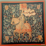 Gobelin 9097, Le chevalier, 150x150cm, 200x150cm, 150x110cm, 100x75cm