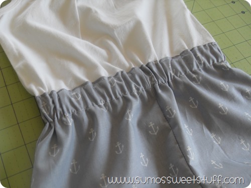 Sumo's Sweet Stuff - Nautical Romper #sewing