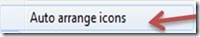 uncheck auto arrange