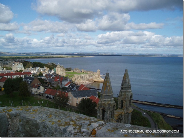 St. Andrews. Catedral. Panorámicas desde Torre de St. Rules-P9089859