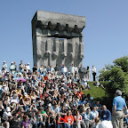 PAJA members with Americans during the March of Remembrance and Hope at Plaszow Camp, Krakow.jpg