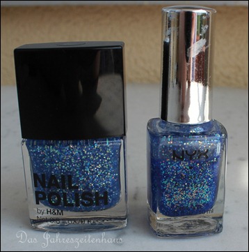 H&M Nagellack Dupe NYX Turks and Caicos Blue Bliss H&M Nagellack Dupe NYX Turks and Caicos Blue Bliss