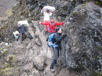 Simina "kiss the rock" as Zakriah orders. Steven happy?