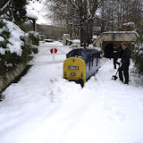 The snow in December 2010 caused a few problems, especially for Westcountry miniature lines where the snow was particularly heavy. The Bickington Steam Railway at Newton Abbot rigged up a snow plough and cleared the line in a couple of hours. MORE PICTURES IN MR15