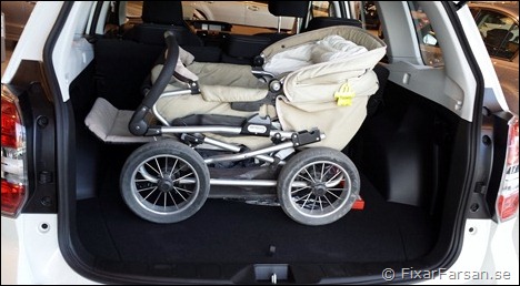 Provlastat Barnvagn i Nästa Testbil | FixarFarsan