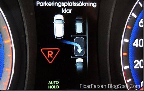 PAS Park Assist Parkeringsassistans Parkeringshjälp Fickparkering (4)