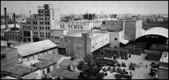 Fábrica de Cervezas El Turia. Ca. 1969 1 Fábrica de Cervezas El Turia. Ca. 1969 1