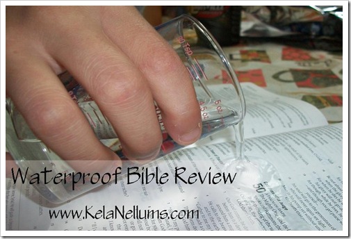 waterproof bible review with website waterproof bible review with website
