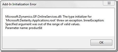 online services error