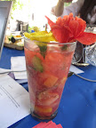 The beautiful finished cocktail. The beautiful finished cocktail.