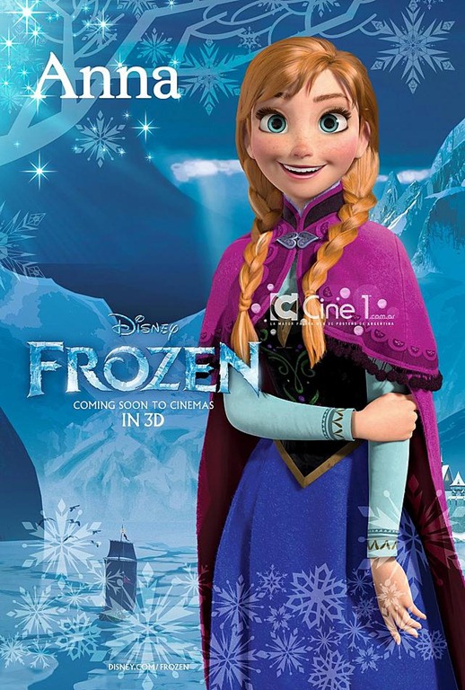 Anna és Elsa, avagy két Frozen karakterplakát 01