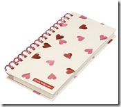 Emma Bridgewater Pink Hearts Notebook