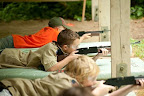 We learned how to shoot BB guns safely