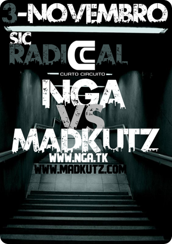 Nga & Madkutz @ Curto Circuito (Sic Radical) - 3 de Novembro (Quinta-Feira) Nga & Madkutz @ Curto Circuito (Sic Radical) - 3 de Novembro (Quinta-Feira)