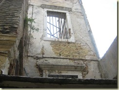 Vandalized School Building in Shul Corfu (Small)
