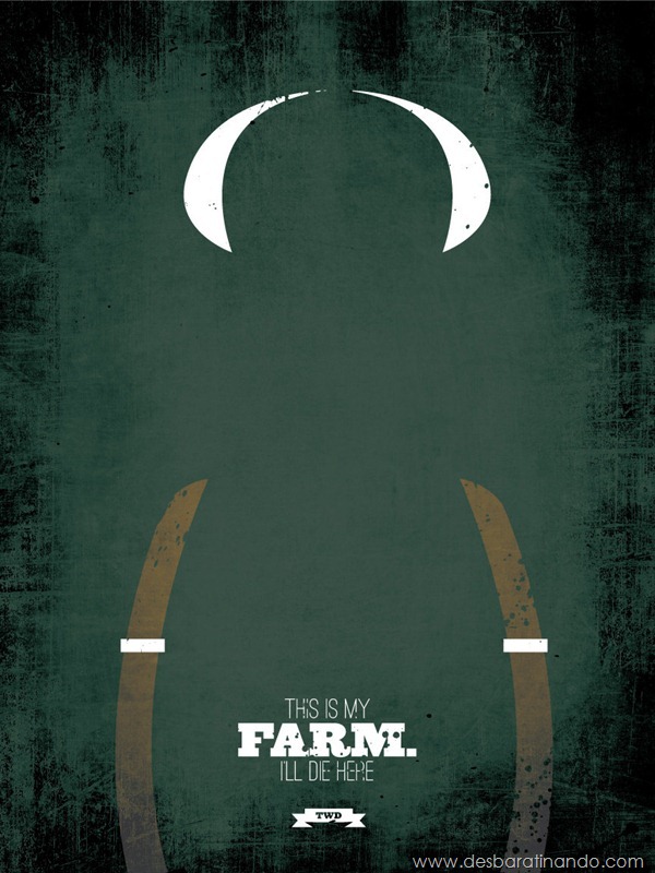 the-walking-dead-minimalist-character-art-desbaratinando-3 the-walking-dead-minimalist-character-art-desbaratinando-3