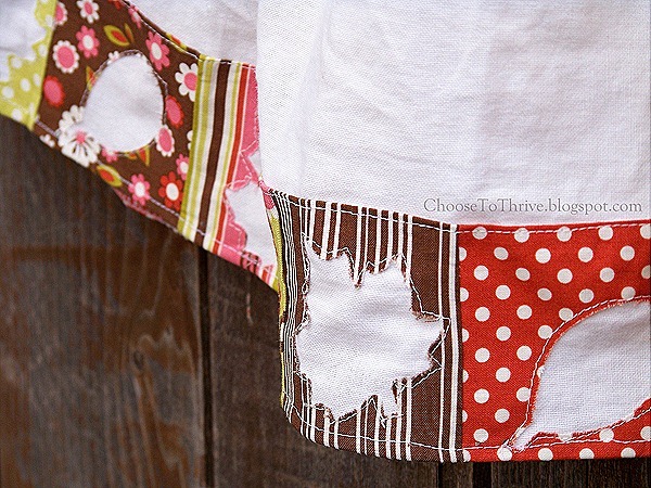 fall applique skirt tutorial
