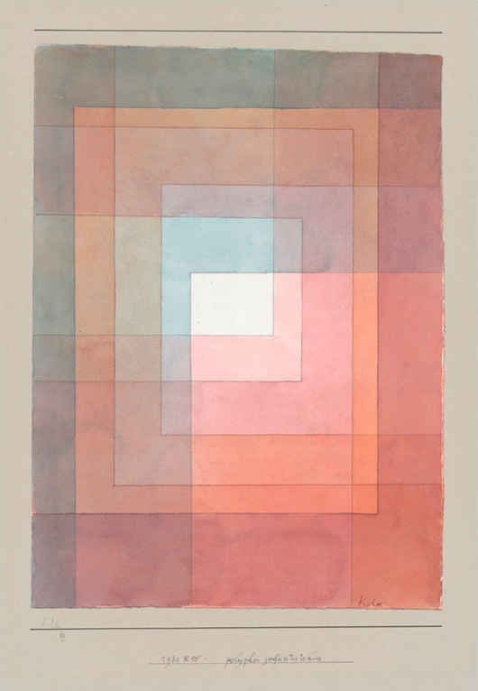 Paul Klee polyphon gefasstes Weiss 1930 Zentrum Paul Klee Bernkl1