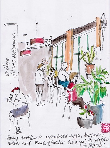Cafe sketch