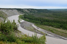 Copper River toward the north