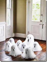 Crepe Paper Ghosts