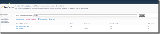 How To Map a Crawled Property to Managed Properties By PowerShell (FAST for SharePoint 2010)