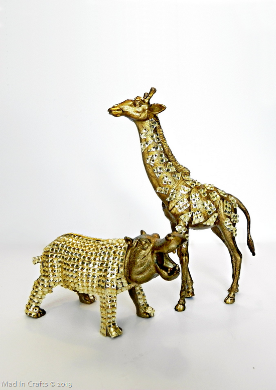 Gold Plastic Animals