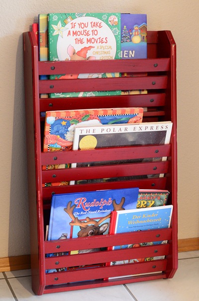 Christmas decor - books